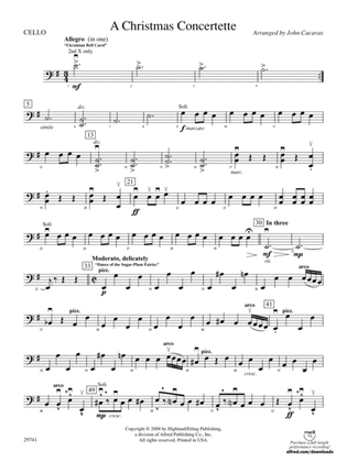 A Christmas Concertette: Cello