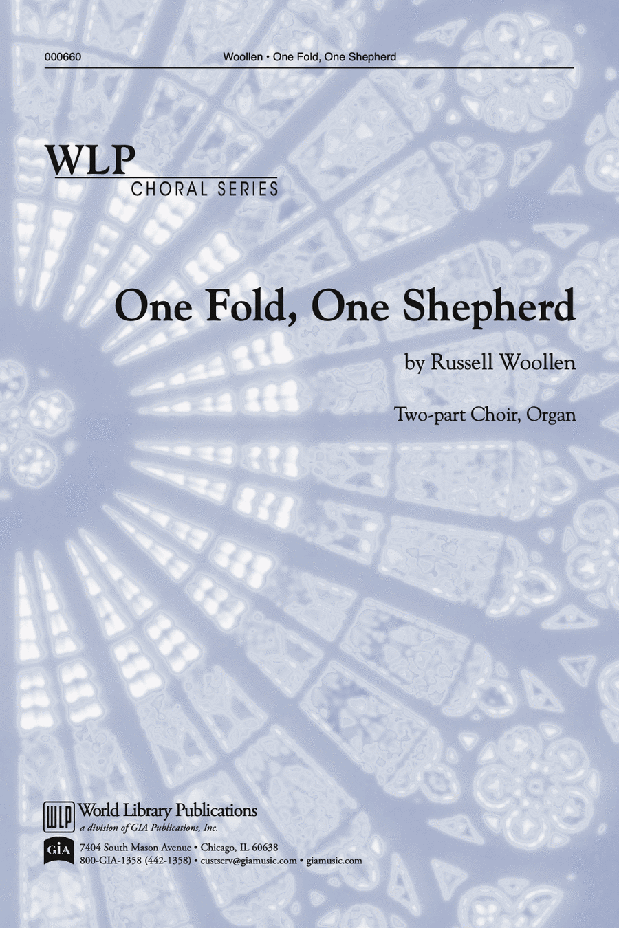 One Fold One Shepherd Organ scores gallery preview page 1