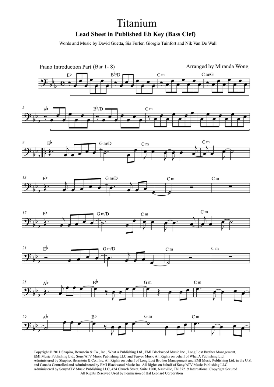 Titanium Small Ensemble scores gallery preview page 1