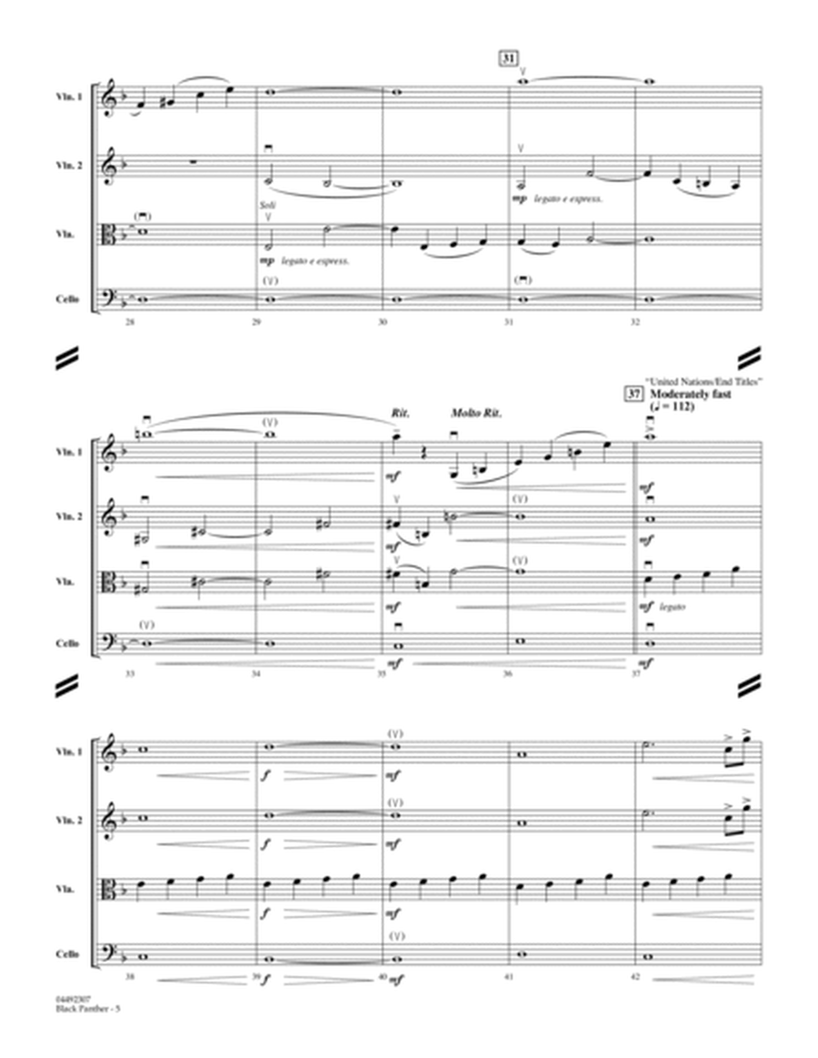 Black Panther (arr. Robert Longfield) - Conductor Score (Full Score)