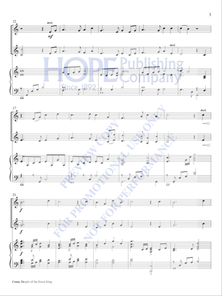 Today's Hymns and Songs 2 Instruments, Vol. 2 Book and CD Piano Accompaniment scores gallery preview page 6