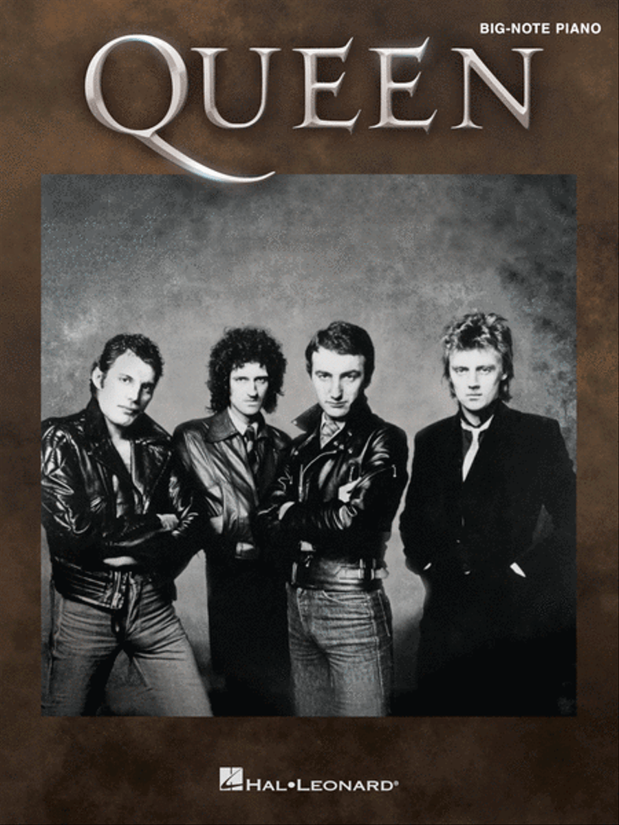 Queen for Big-Note Piano Easy Piano scores gallery preview page 1