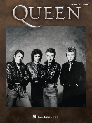 Book cover for Queen for Big-Note Piano