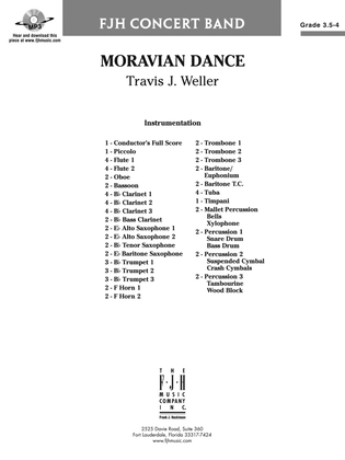 Moravian Dance: Score