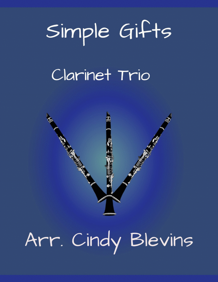 Simple Gifts, for Clarinet Trio image number null
