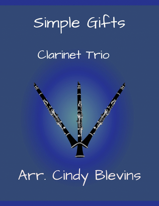 Book cover for Simple Gifts, for Clarinet Trio