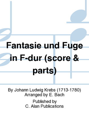 Fantasie und Fuge in F-dur (score & parts)