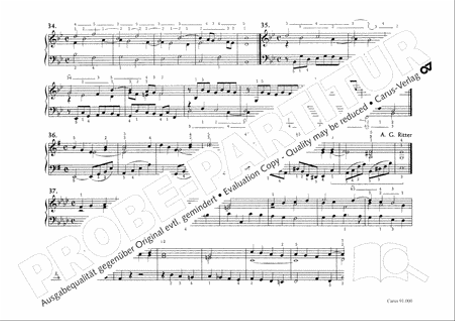 Orgelschule Orgelschule Organ scores gallery preview page 40
