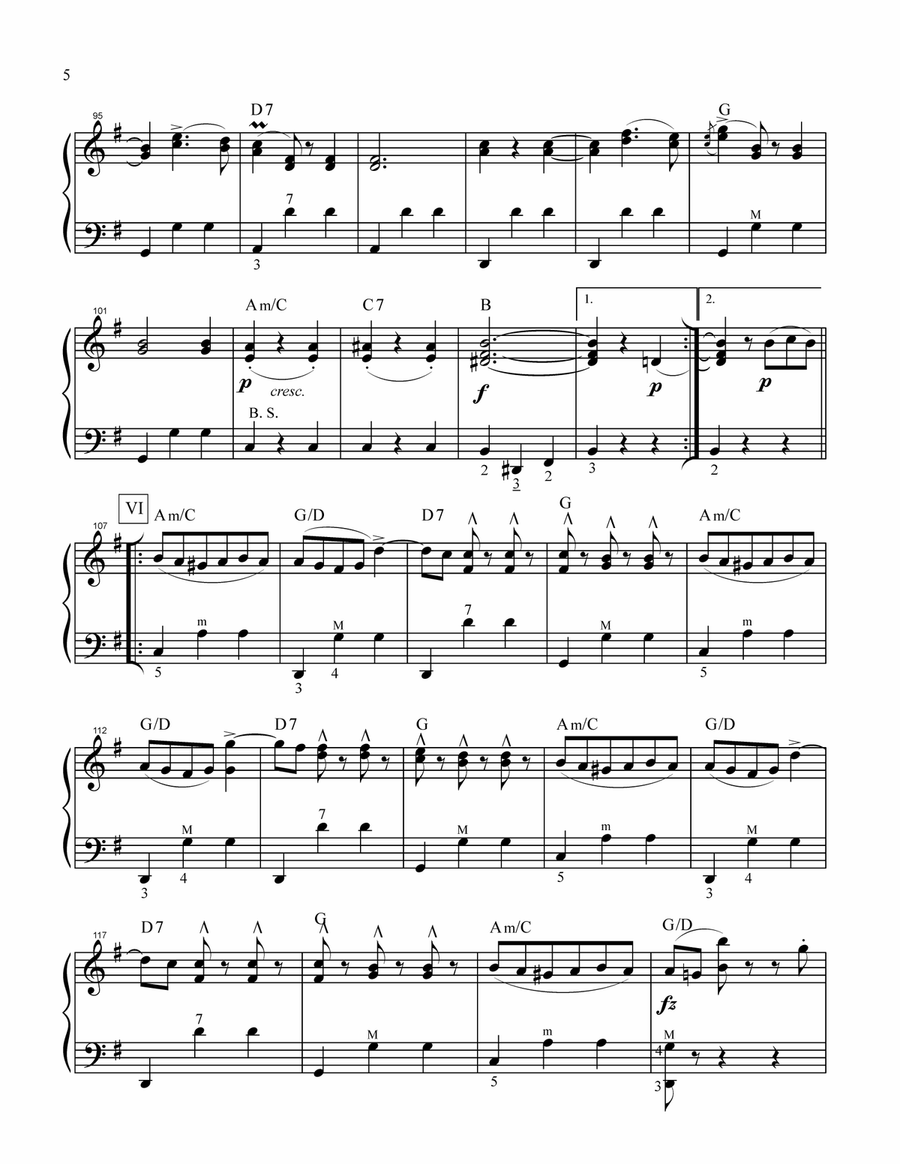 On the Beautiful Blue Danube Accordion scores gallery preview page 6