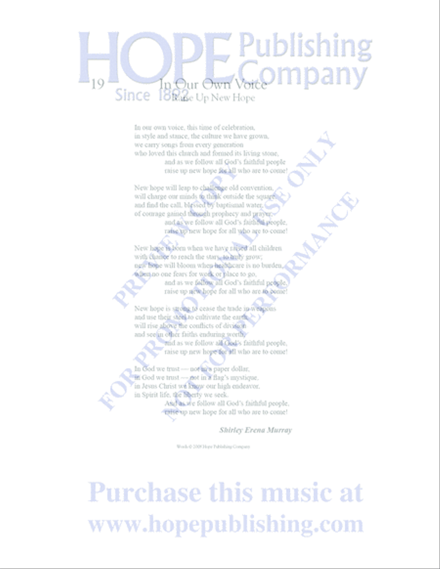 A Place at the Table Choir scores gallery preview page 64