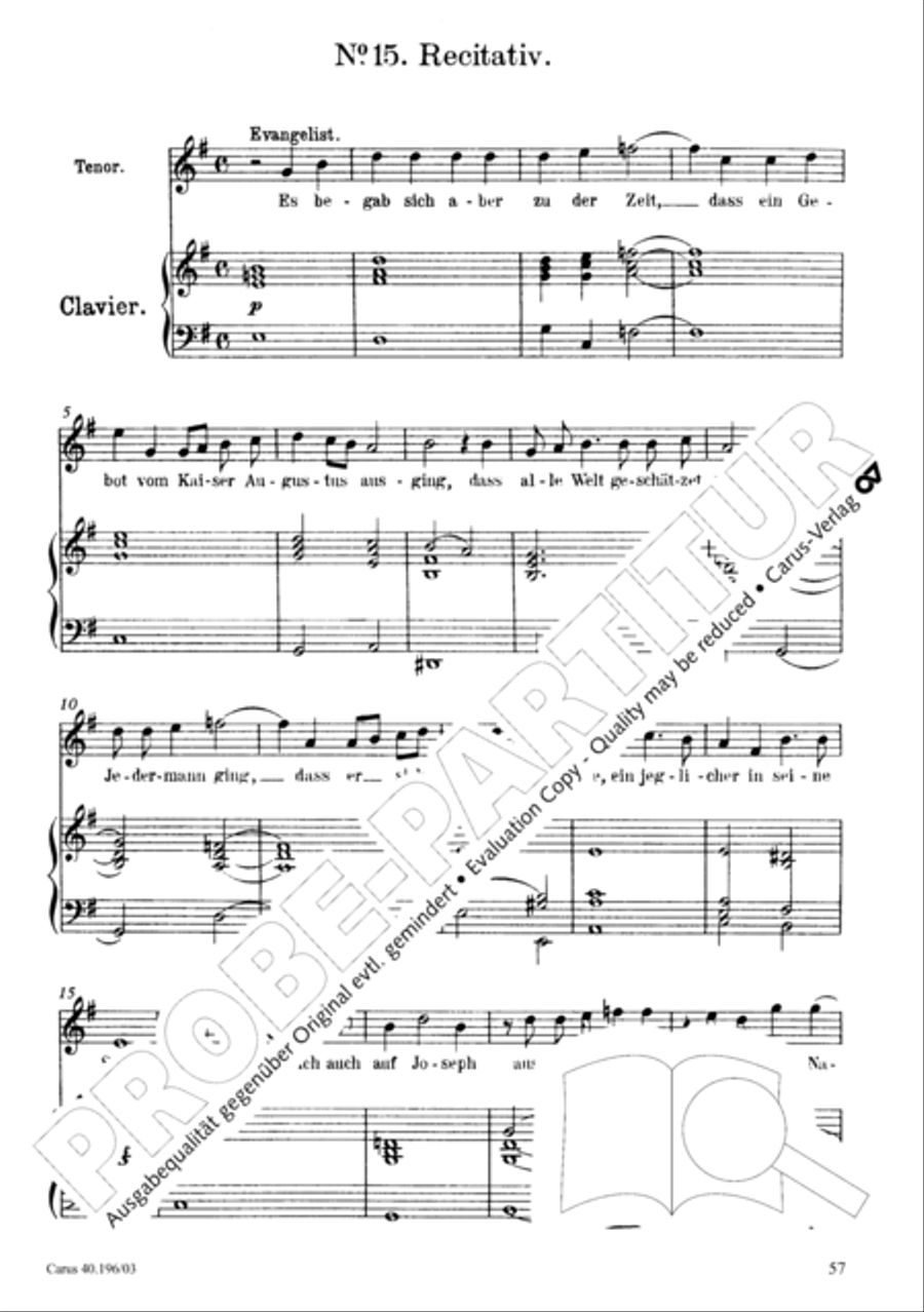 Die Geburt Christi SSA scores gallery preview page 58