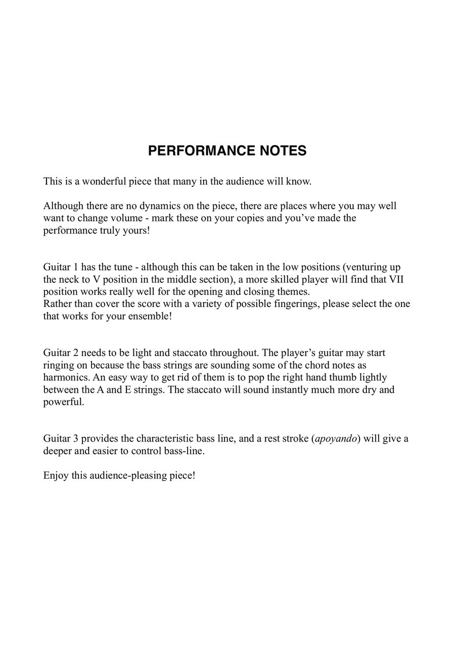 La Cumparsita Guitar Ensemble scores gallery preview page 3