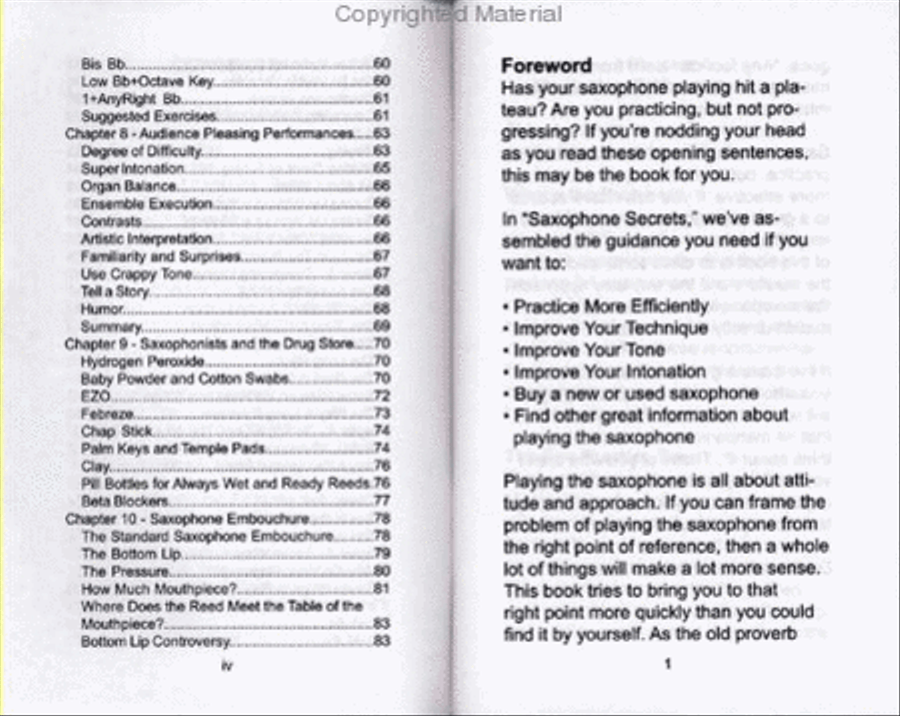 Saxophone Secrets Saxophone Secrets Saxophone Solo scores gallery preview page 3