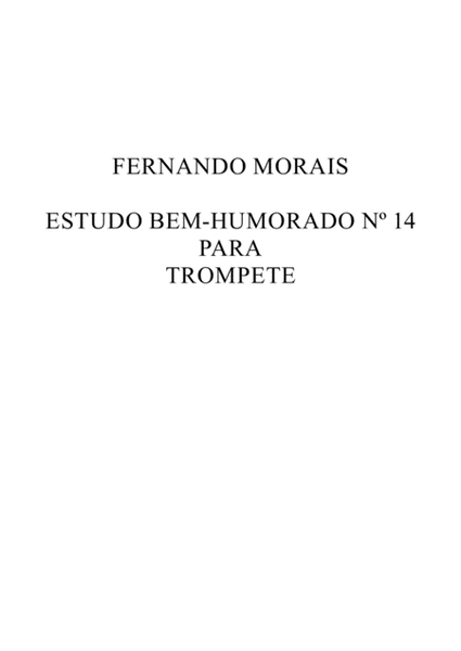 ESTUDO BEM-HUMORADO Nº14 PARA TROMPETE image number null