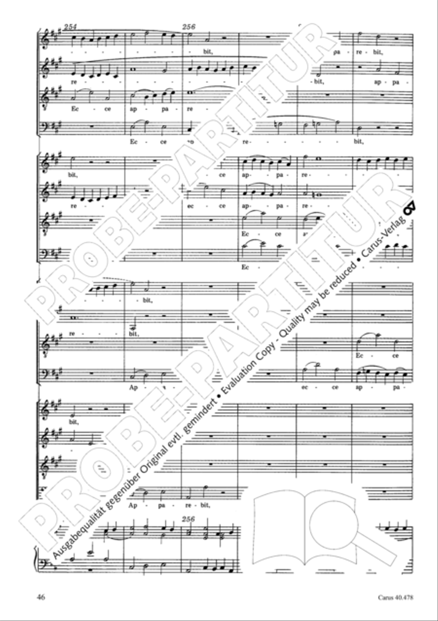 Hora est 4-Part scores gallery preview page 47