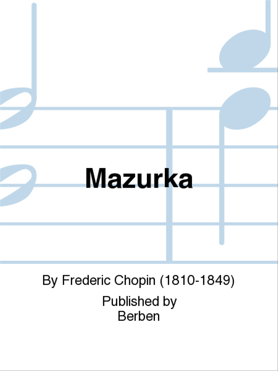Mazurka Chamber Music scores gallery preview page 1