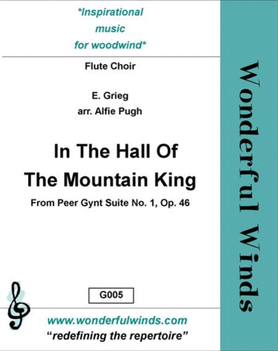 In The Hall Of The Mountain King Flute Choir scores gallery preview page 1