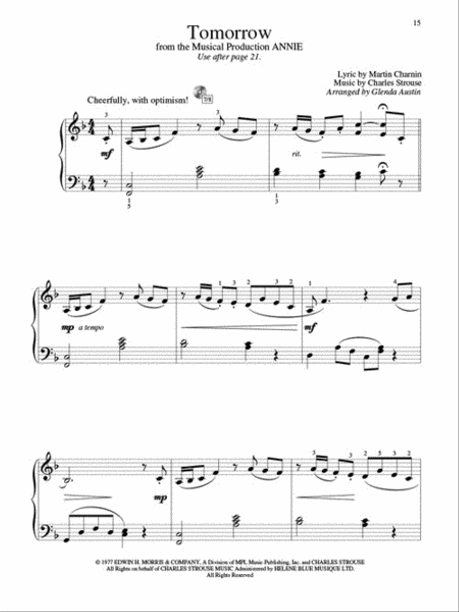 Popular Piano Solos – Grade 3 – Book/Audio Piano Solo scores gallery preview page 5