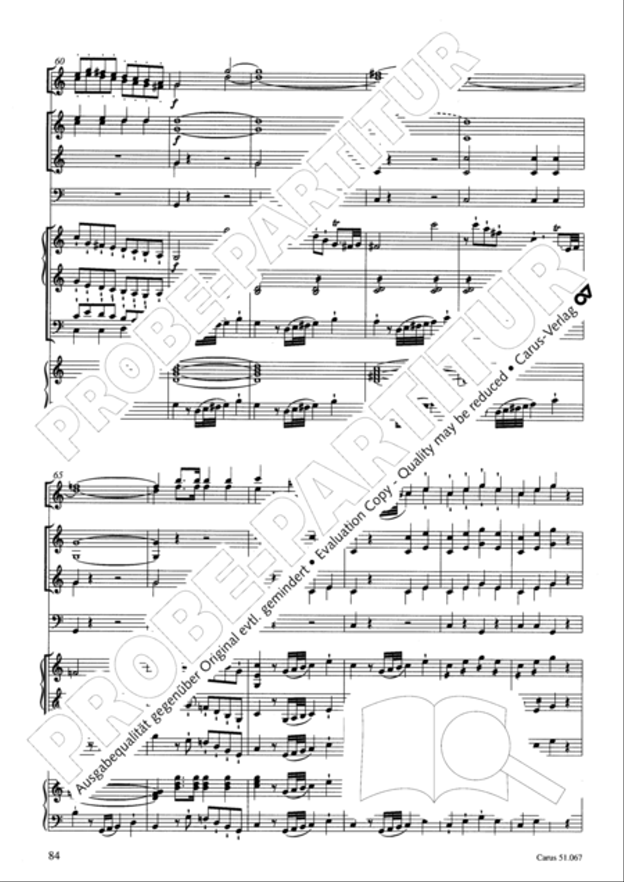 Church Sonatas Collection / Songbook scores gallery preview page 85