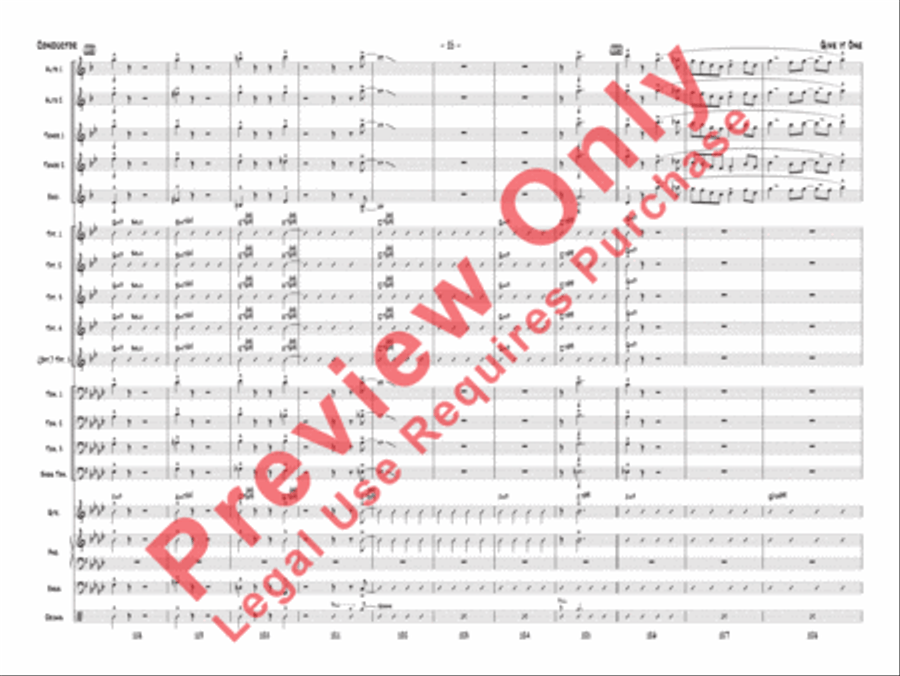 Give It One Give It One Jazz Ensemble scores gallery preview page 16