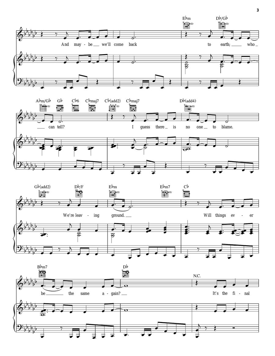Final Countdown Acoustic Guitar scores gallery preview page 3