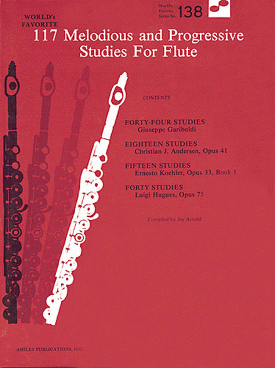 117 Melodious And Progressive Studies For Flute