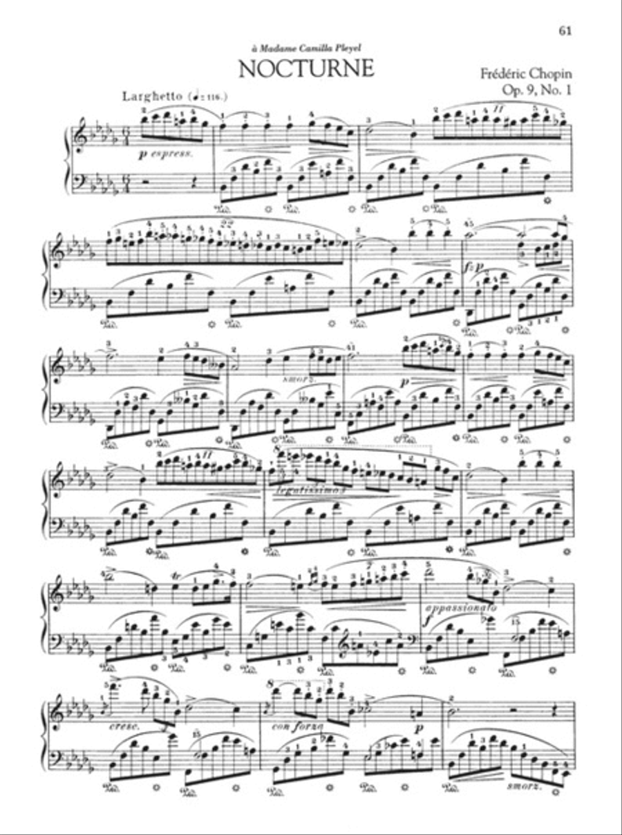 Complete Preludes, Nocturnes & Waltzes Piano Solo scores gallery preview page 5