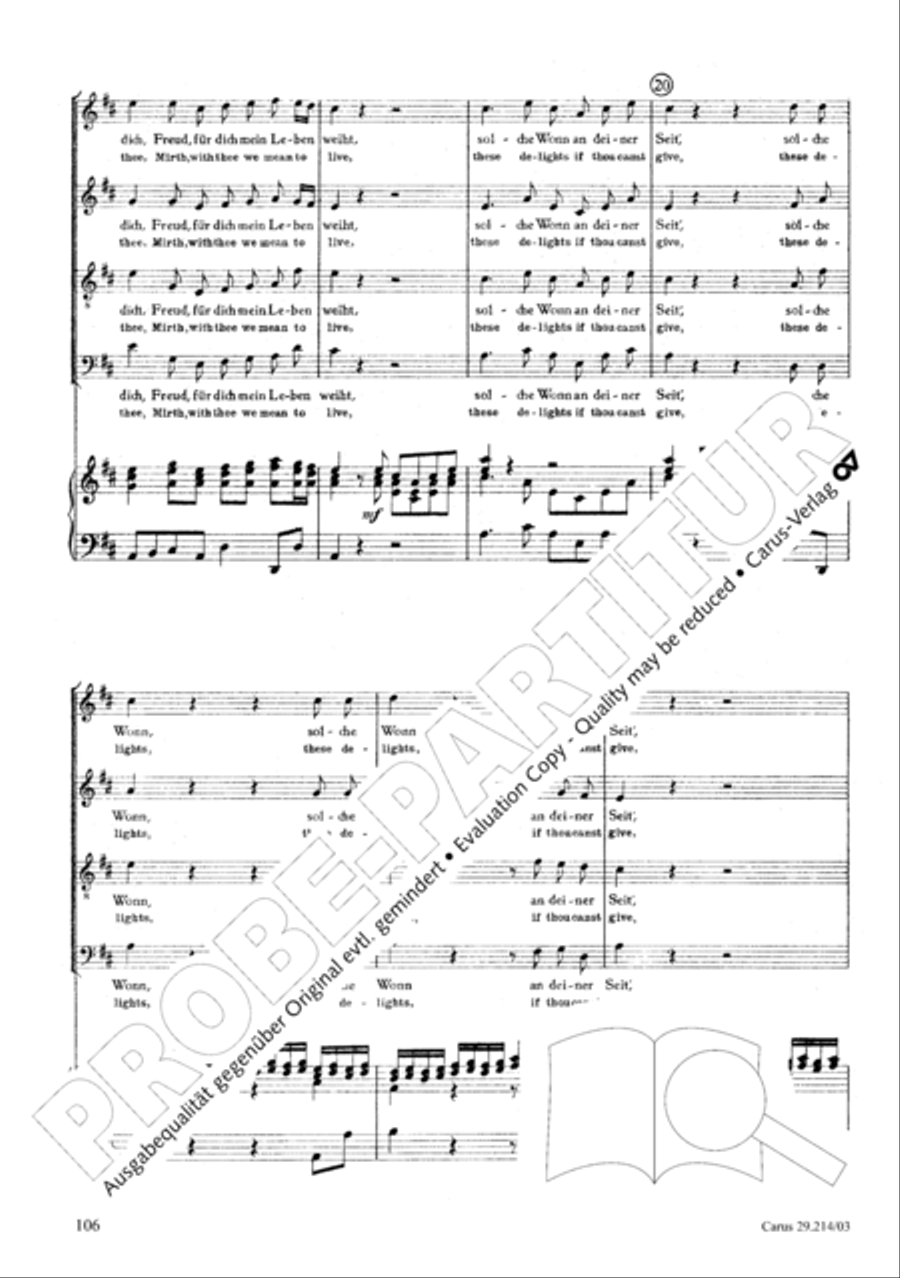 L'Allegro, il Pensieroso ed il Moderato TB scores gallery preview page 107