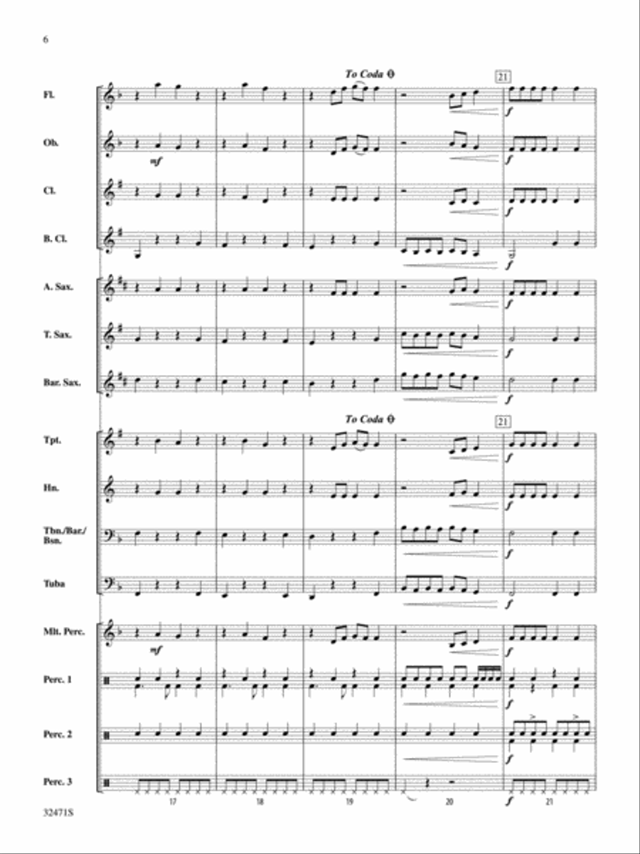 Any Way You Want It Concert Band scores gallery preview page 5