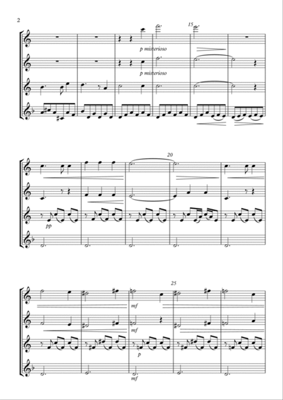 Mermaids Woodwind Ensemble scores gallery preview page 2
