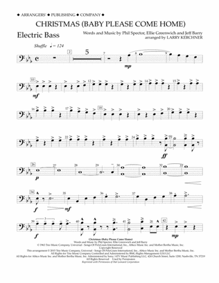 Christmas (Baby Please Come Home) - Electric Bass