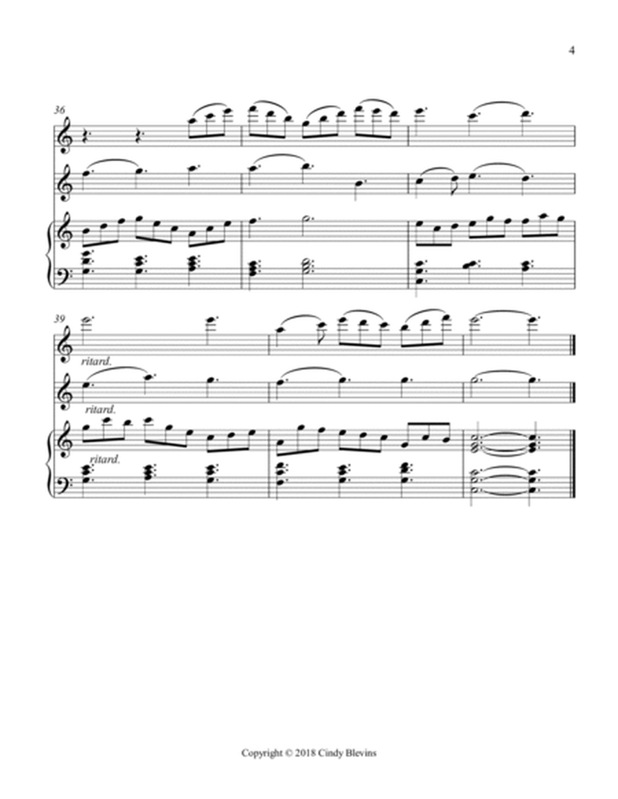 Jesu, Joy of Man's Desiring, for Harp, Flute and Violin image number null