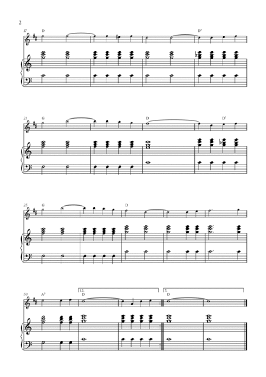 You Are My Sunshine You Are My Sunshine Soprano Saxophone scores gallery preview page 2
