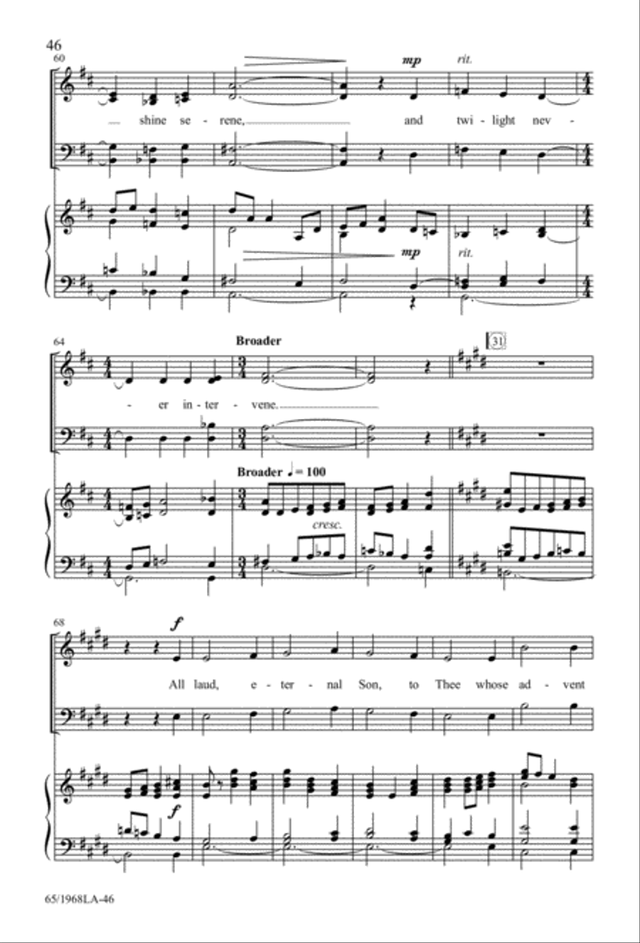 The Word Made Flesh 4-Part scores gallery preview page 48