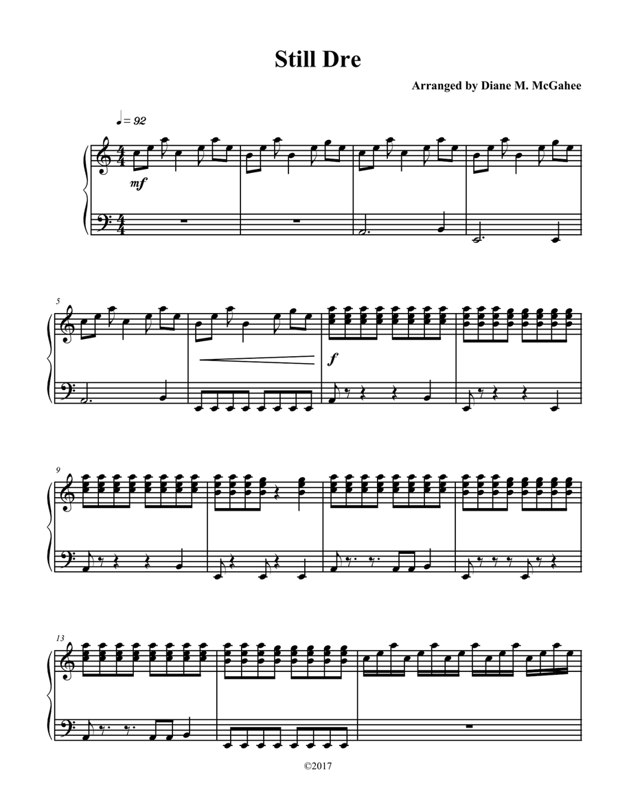 Still D.r.e. Small Ensemble Digital Sheet Music Sheet Music Plus