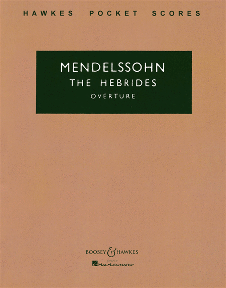 The Hebrides, Op. 26 The Hebrides, Op. 26 Orchestra scores gallery preview page 1