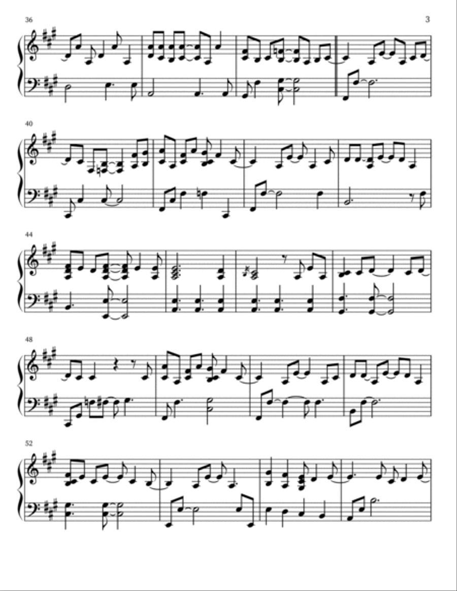 You've Got A Friend Piano Solo scores gallery preview page 4