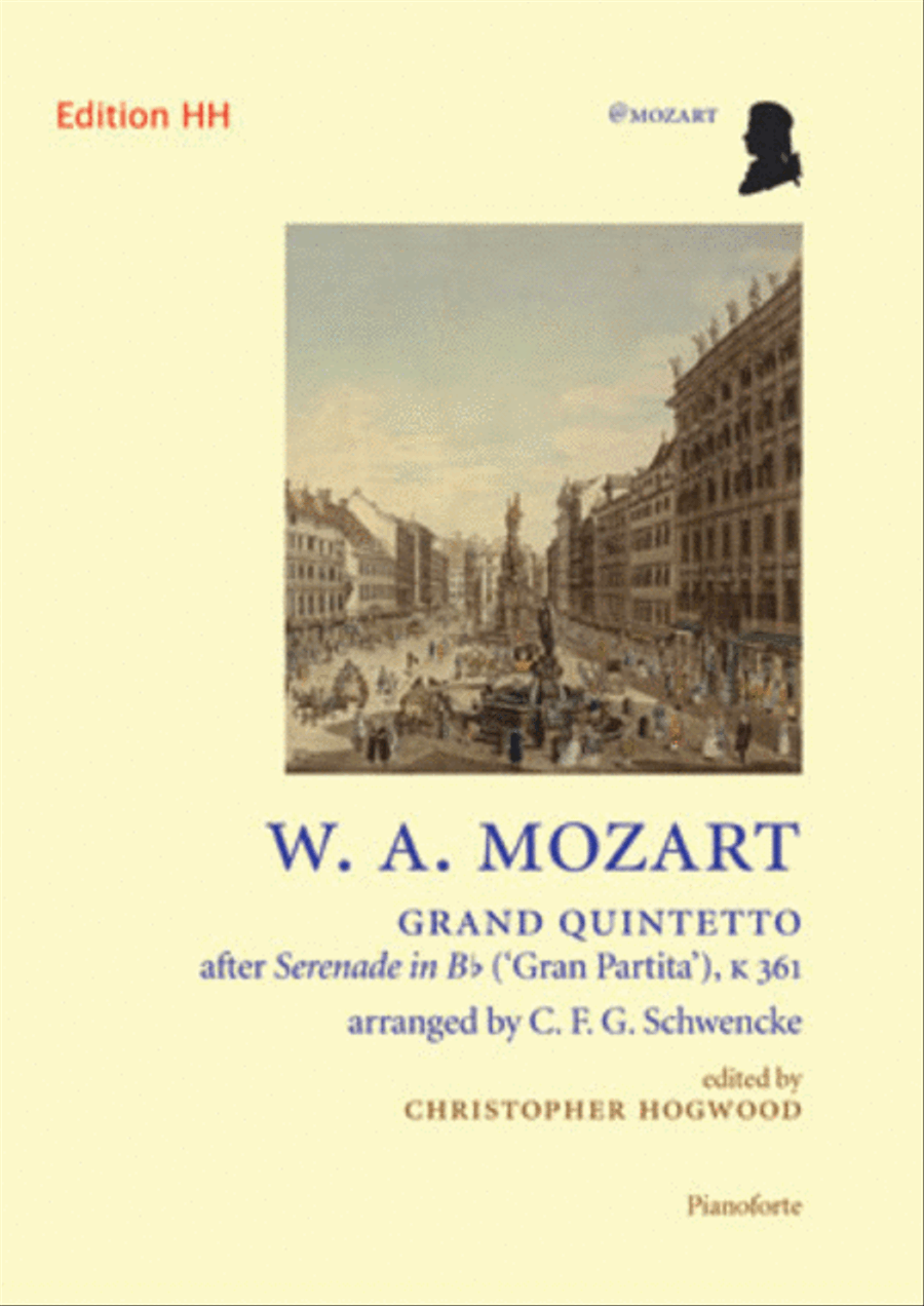 Grand Quintetto after Serenade in B flat ('Gran Partita'), K 361 Piano Solo scores gallery preview page 1