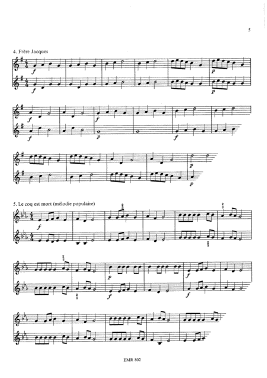 Duet Album Vol. 2 Euphonium Duet scores gallery preview page 6
