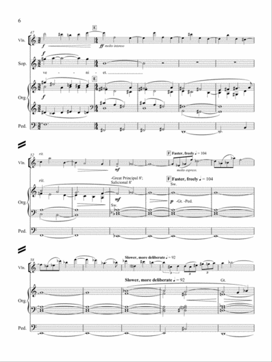 Requiem Songs String Orchestra scores gallery preview page 6