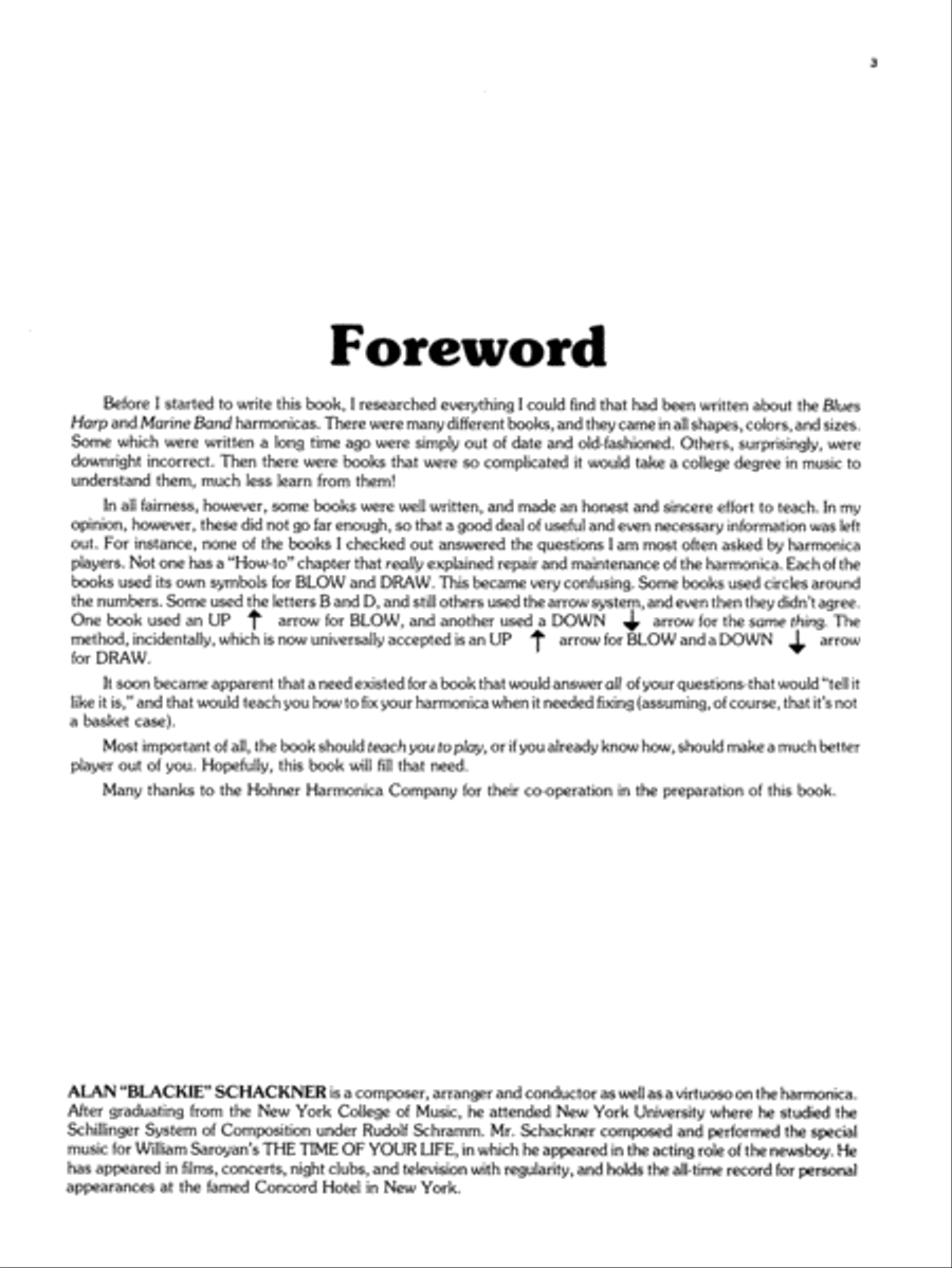 Blues Harp and Marine Band Harmonica scores gallery preview page 3