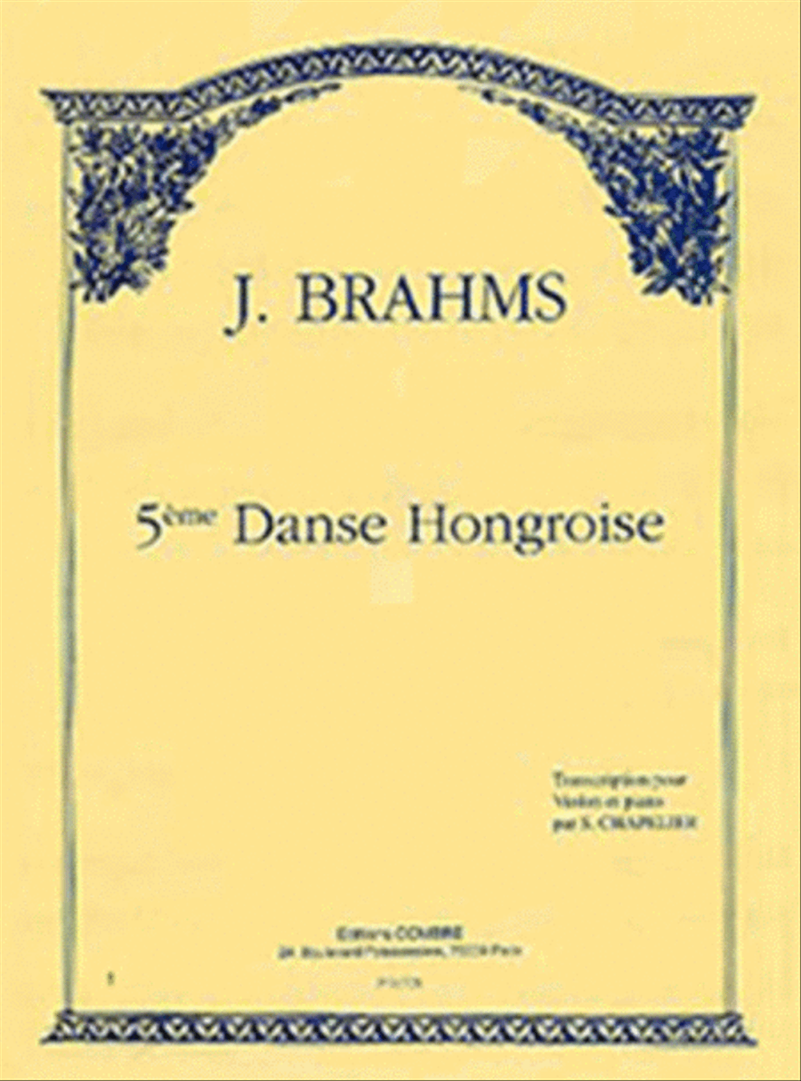 Danse hongroise No. 5 Violin Solo scores gallery preview page 1