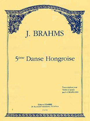 Danse hongroise No. 5