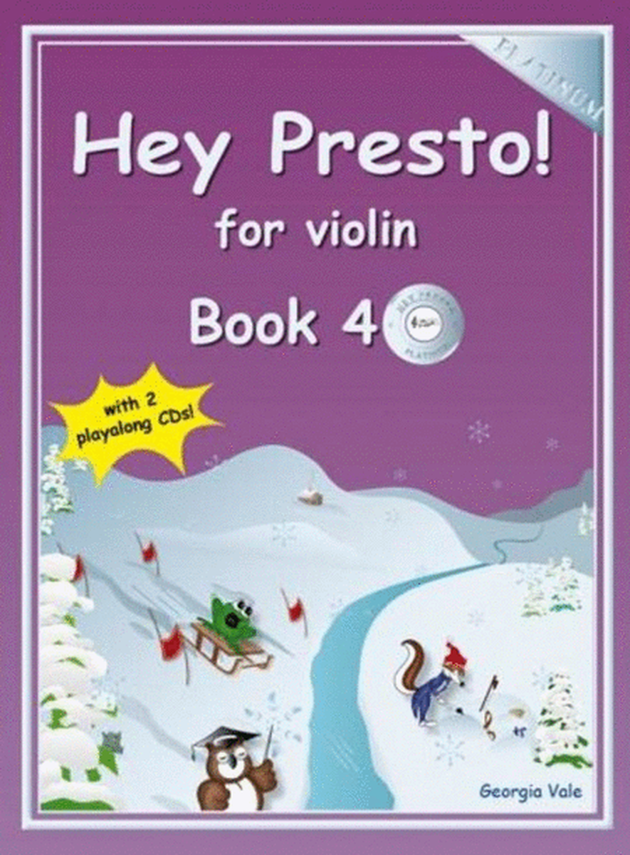 Hey Presto! For Violin Book 4 Book/CD