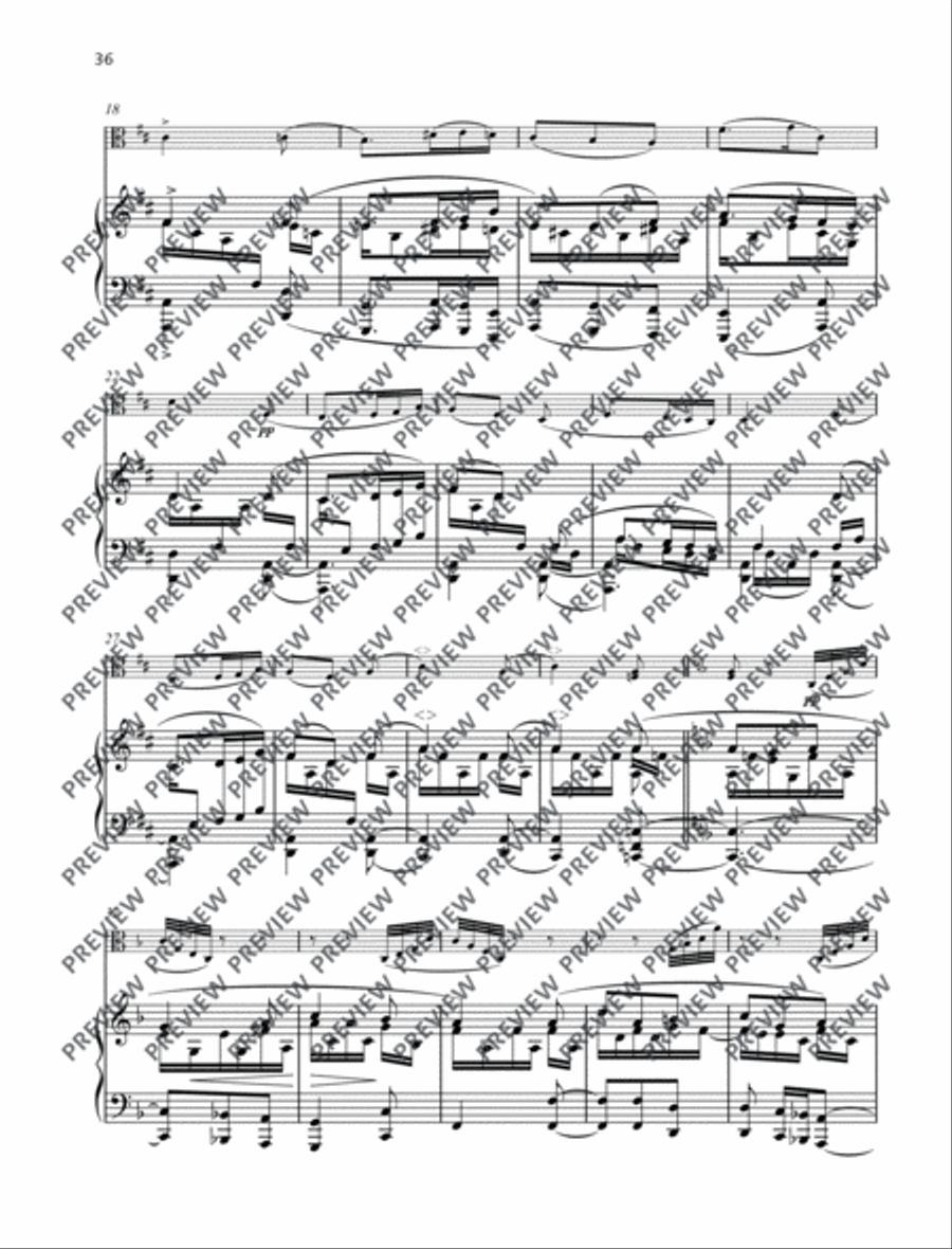 Fairy-Tale Picture No. 4 Piano Accompaniment scores gallery preview page 3