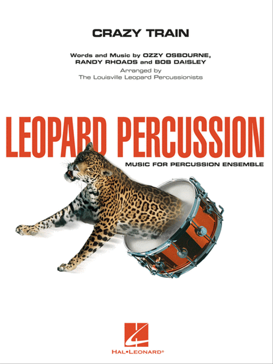 Crazy Train Percussion Ensemble scores gallery preview page 1