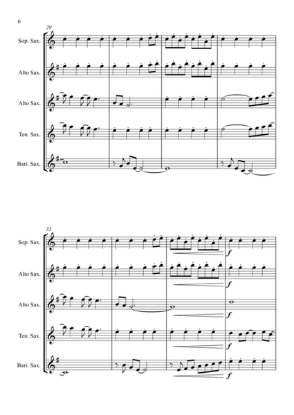 Eleanor Rigby - for Saxophone Quartet image number null