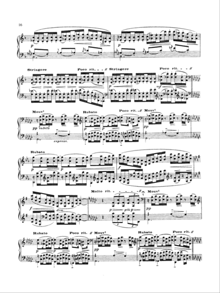 Debussy: Douze Etudes Piano Method scores gallery preview page 2