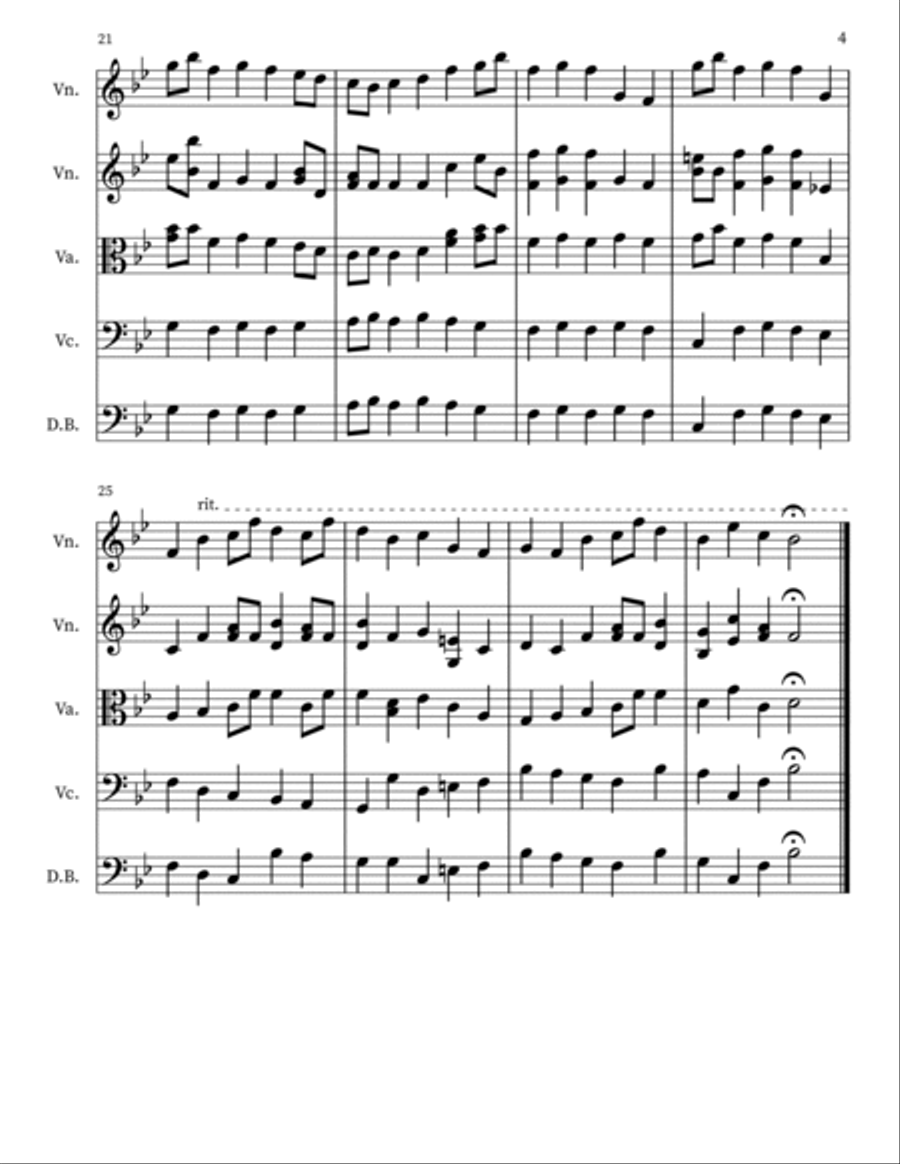 Pictures At An Exhibition Orchestra scores gallery preview page 4