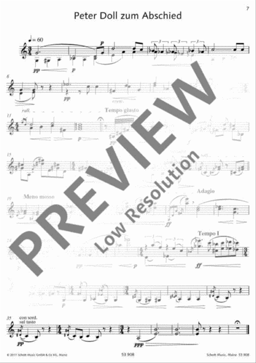 Album for violin Violin Solo scores gallery preview page 8